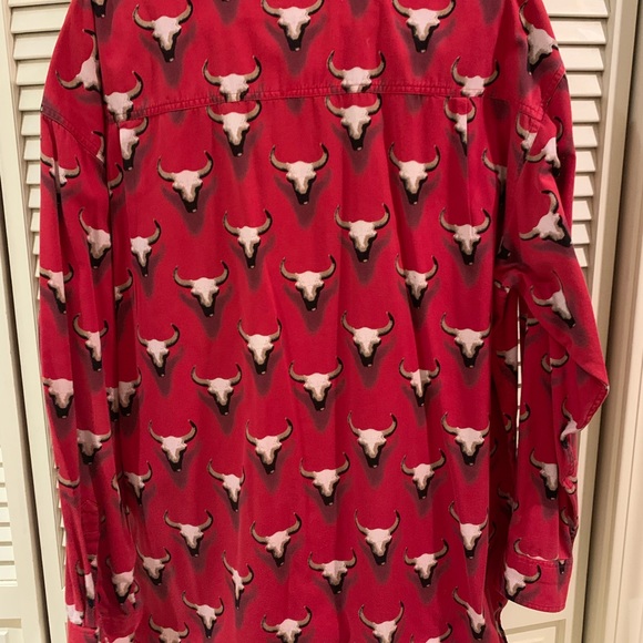 💫🐎🌵🦬VINTAGE Western Mens Shirt - Barn Fly - Picture 3 of 4